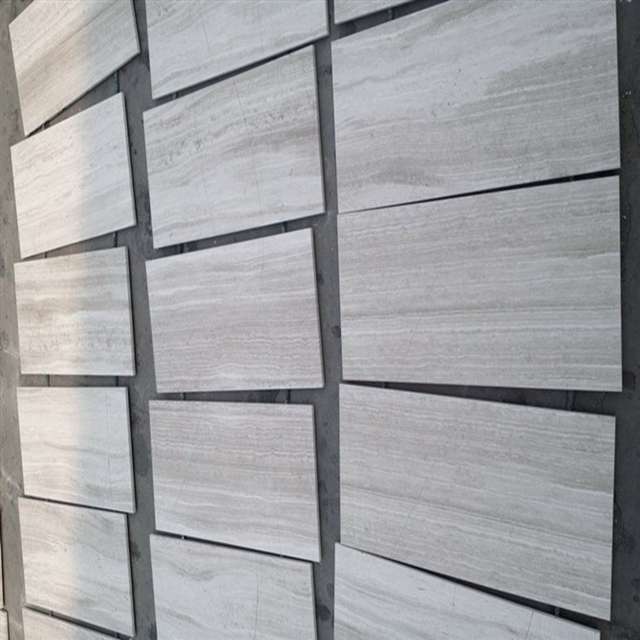 White Woodgrain Marble